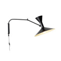 Lampe De Marseille Wall Lamp - Le Corbusier-inspired wall lamp on a swing arm