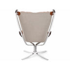 Falcon Lounge Chair - 1970s Norwegian-inspired sling chair