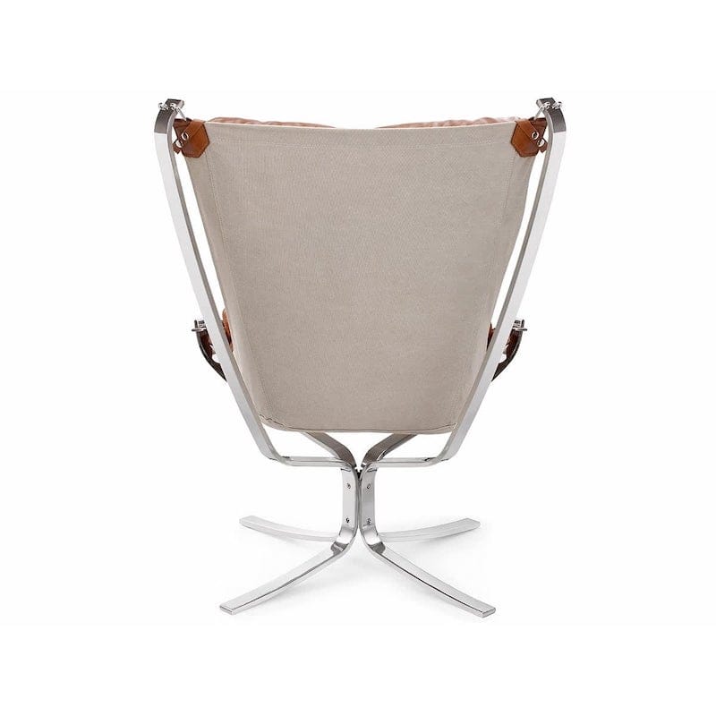 Falcon Lounge Chair - 1970s Norwegian-inspired sling chair