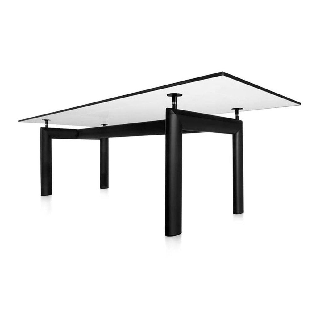 LC6 Table - floating glass tabletop
