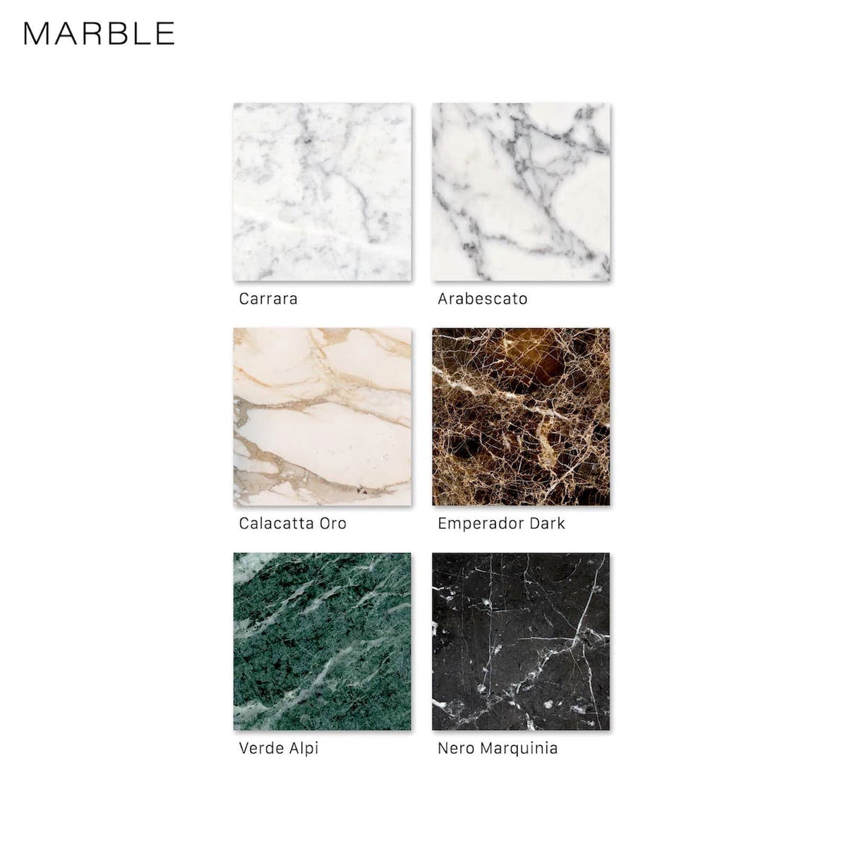 Oval Pedestal Dining Table - Marble Top - oval marble dining table from Nue Modern