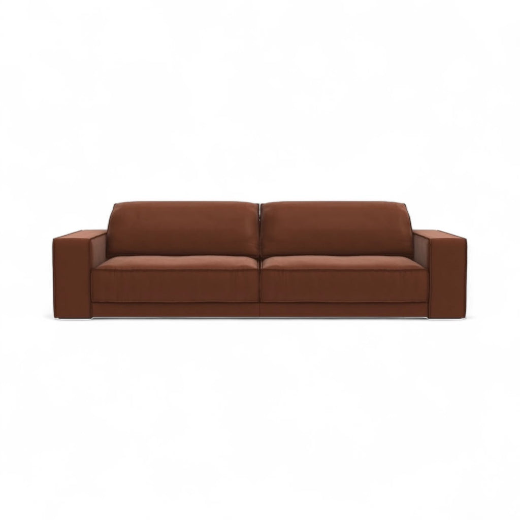 Budapest Sofa - plump seat and back cushions in soft upholstery