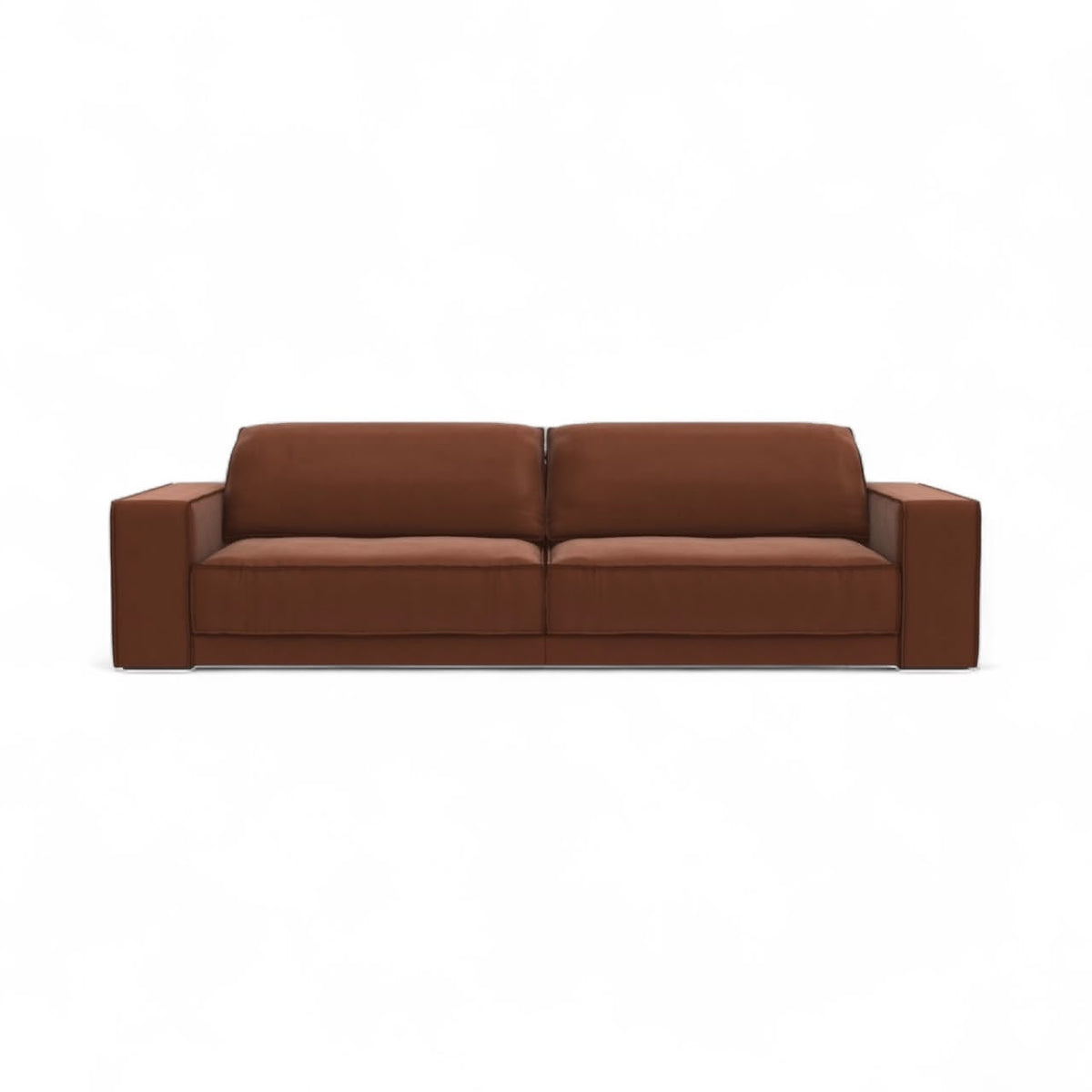 Budapest Sofa - plump seat and back cushions in soft upholstery