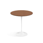 Pedestal Side Table - Wood Top - Eero Saarinen-inspired wooden side table