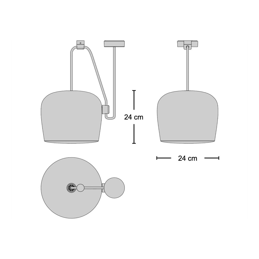 AMI Pendant Lamp - contemporary multi-head ceiling light