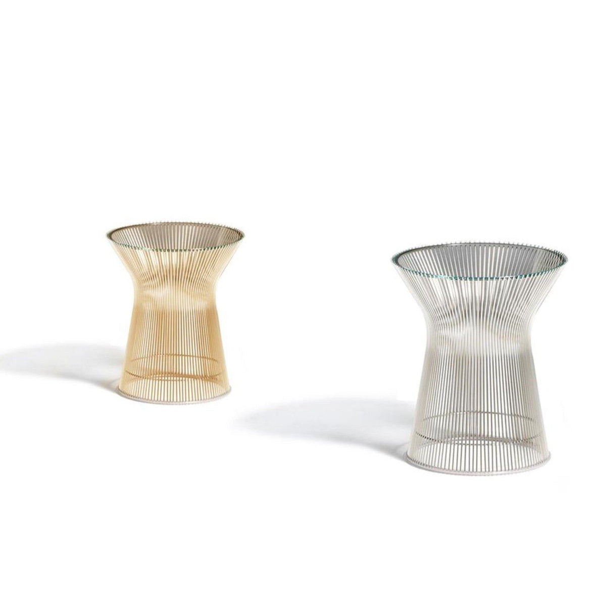 Platner Side Table - generous, usable top