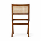 Capitol Dining Chair in walnut - back view