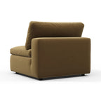 Cloud Armless Module Three-Quarter back view | Nue Modern