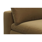 Cloud Armless Module Close-up of Armrest | Nue Modern