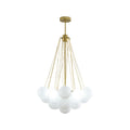 Cloud Chandelier 19 Globes Gold | Nue Modern