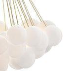 Cloud Chandelier Glass Globes Detail | Nue Modern