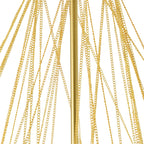 Cloud Chandelier Gold Chains | Nue Modern
