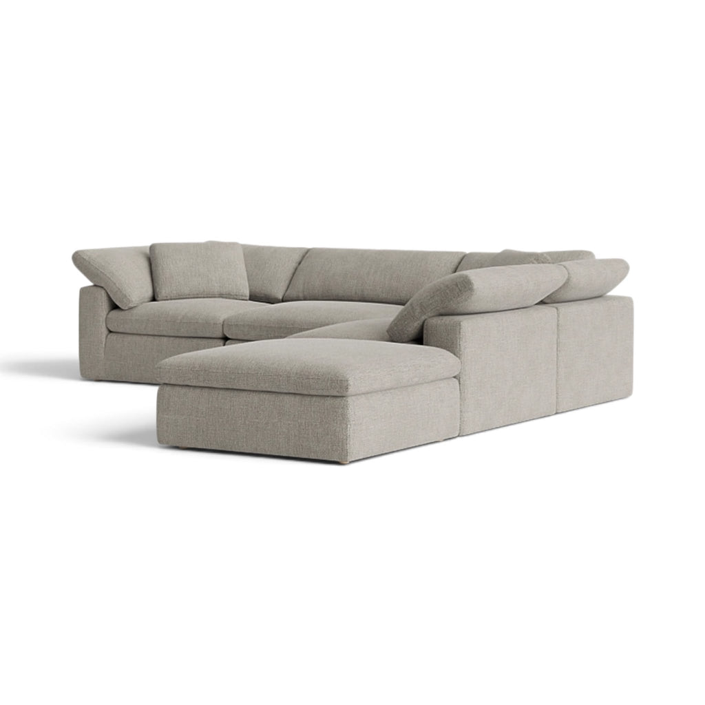 Three-Quarter view of the Cloud Modular Corner Sofa | Nue Modern