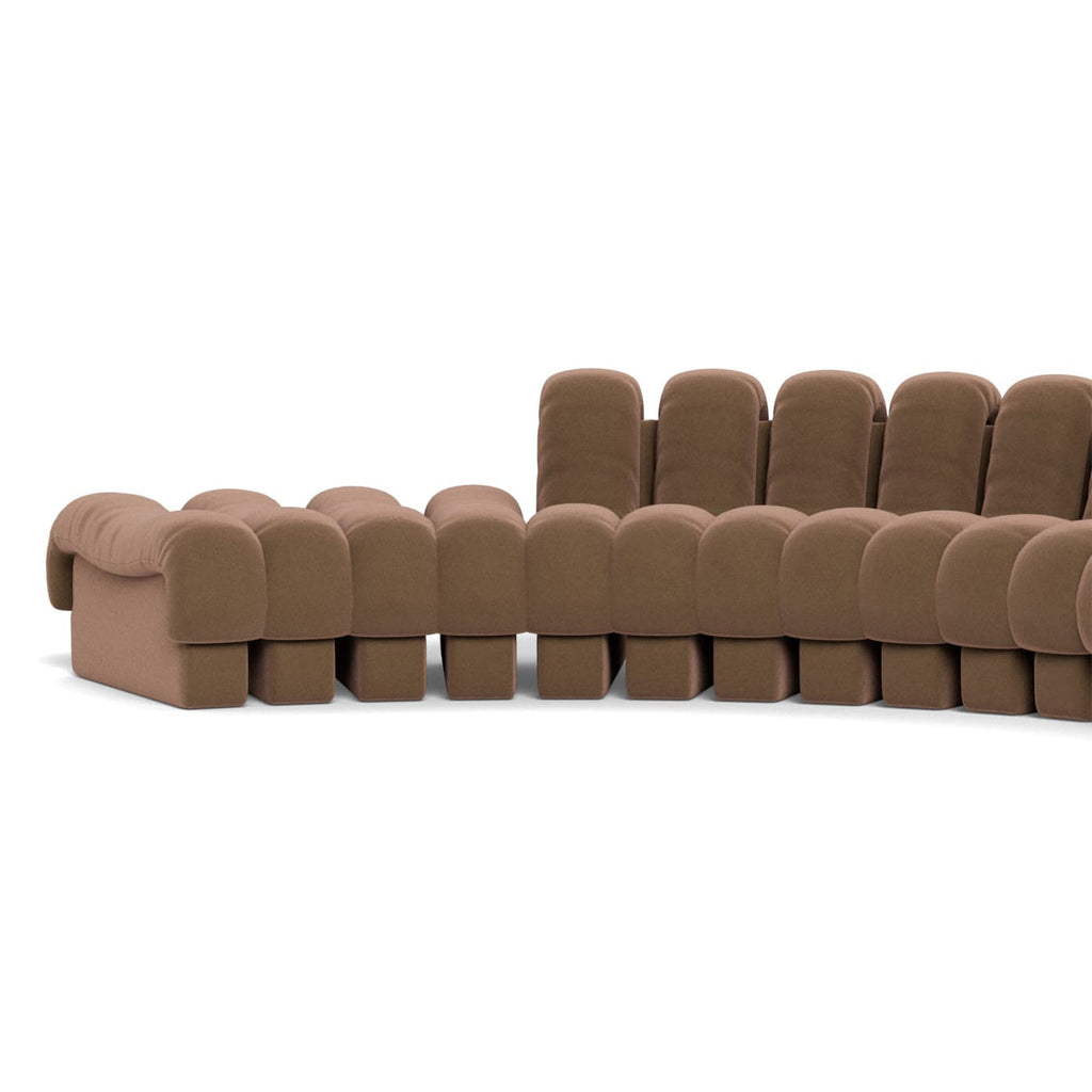 DS-600 Modular Sofa - Close up of the Open End | Nue Modern