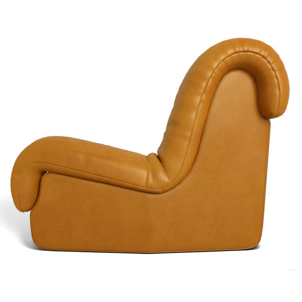 DS-600 Seat End Element Without Armrest - Side View | Nue Modern
