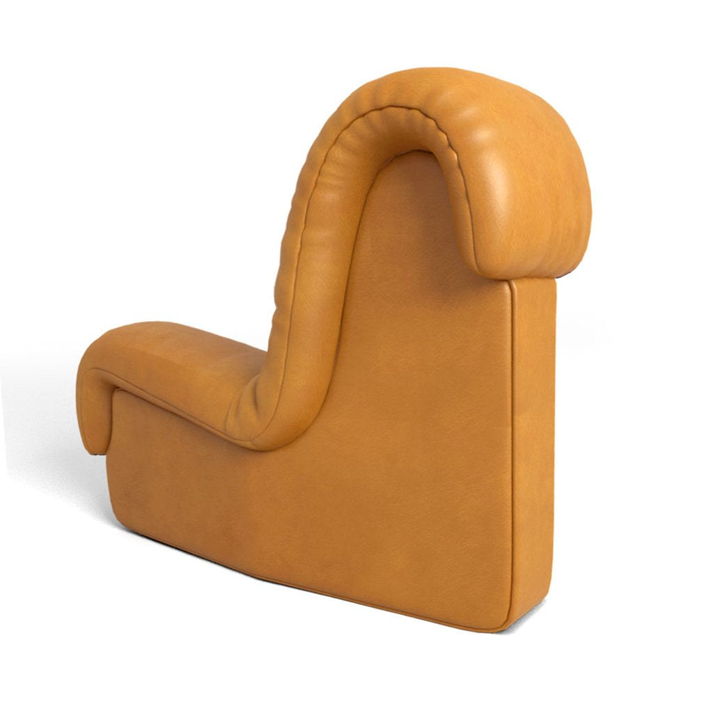 DS-600 Seat End Element Without Armrest in leather | Nue Modern
