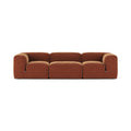Le Mura 3-Seater Sofa - low modular sofa of two arm units and a central seat