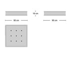 Mahjong Ottoman Dimensions