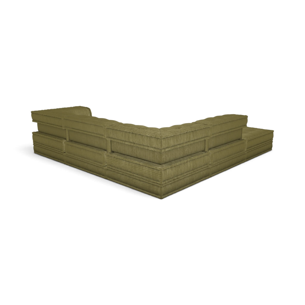 Mahjong Sofa Combo 1 - back angle view
