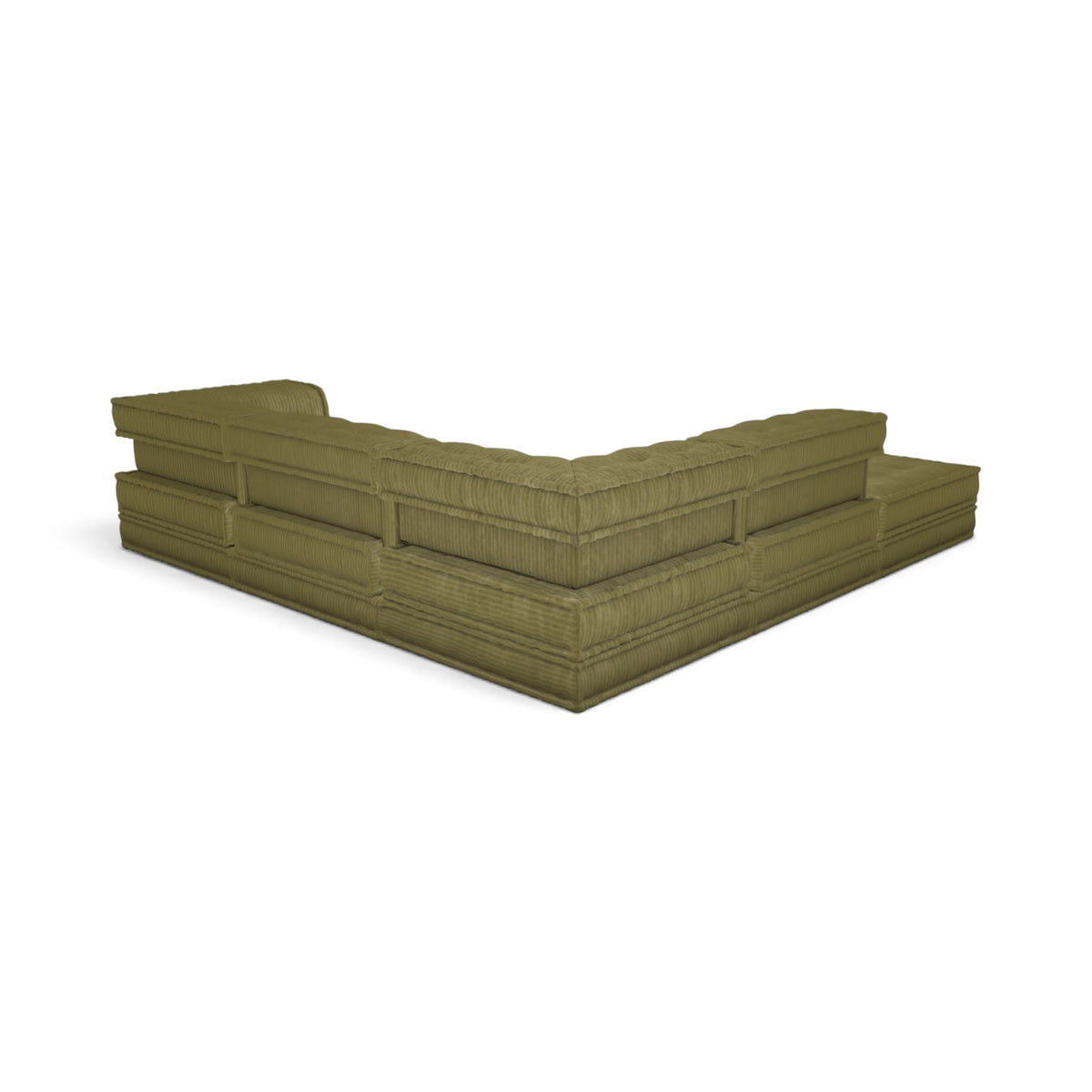 Mahjong Sofa Combo 1 - back angle view