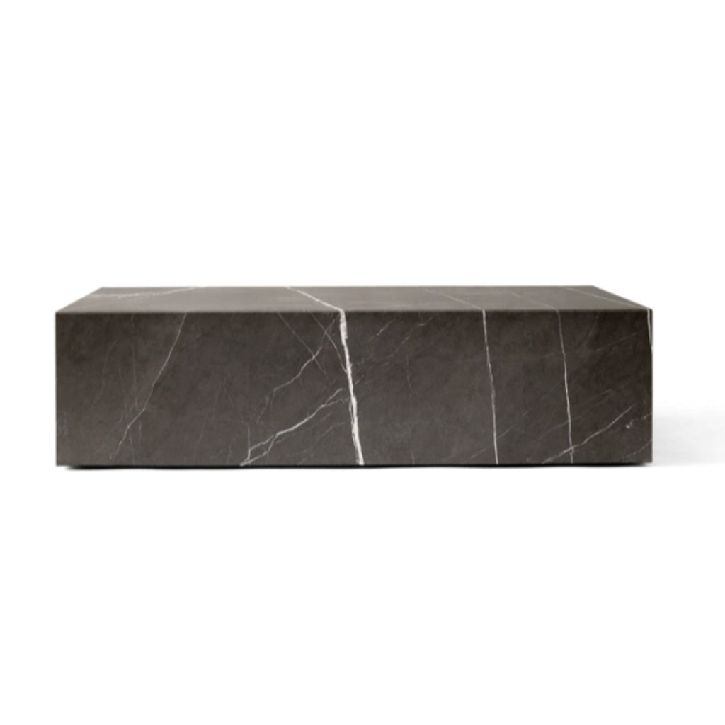 Plinth Coffee Table - Nero Marquina Coffee Table | Nue Modern
