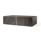 Plinth Coffee Table - Nero Marquina Accent Table | Nue Modern