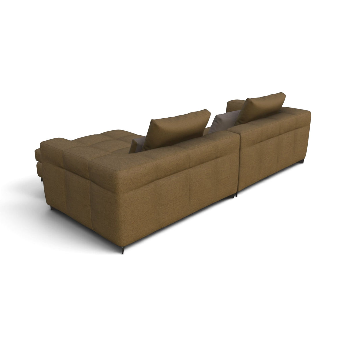 Portman 2-Seater Sofa with Large Chaise - three-quarter view