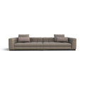 Portman 4-Seater Sofa in textured taupe fabric