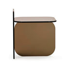 Sol Side Table in colour Bronze - Side View | Nue Modern