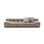 Tufty 3-Seater Sectional Sofa in a beige textured fabric | Nue Modern