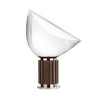 Taccia Table Lamp - coffee, silver or black finish