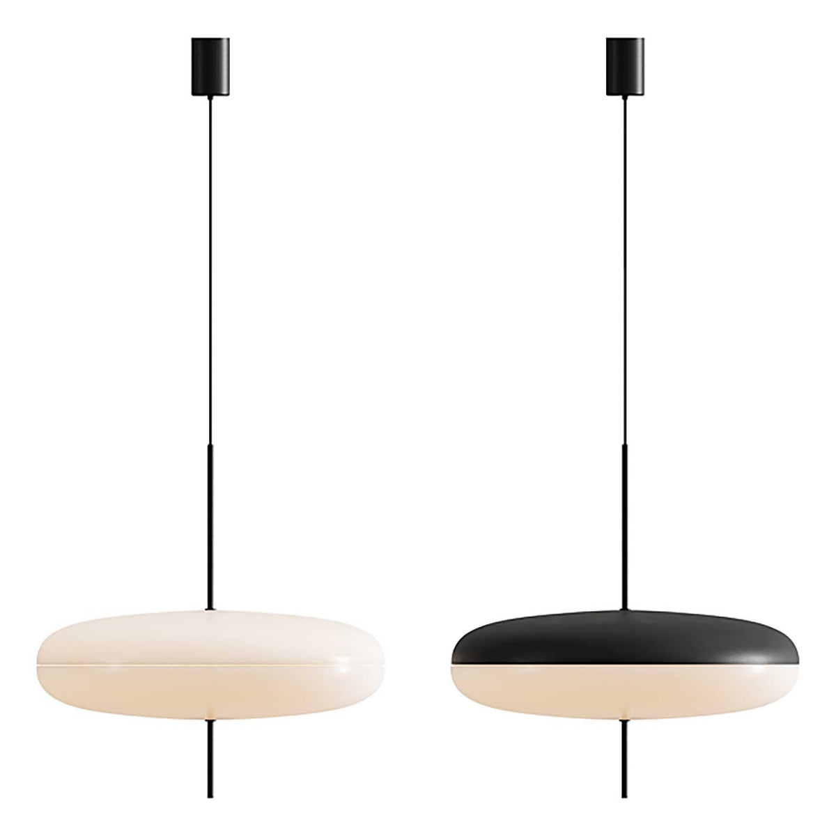 Model 2065 Pendant Lamp - 1950s Italian-inspired pendant light