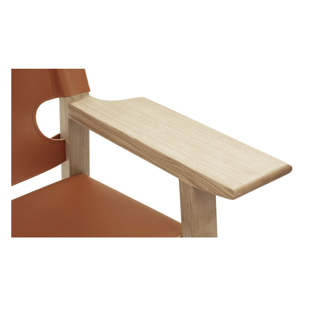 Spanish Chair - leather strap construction