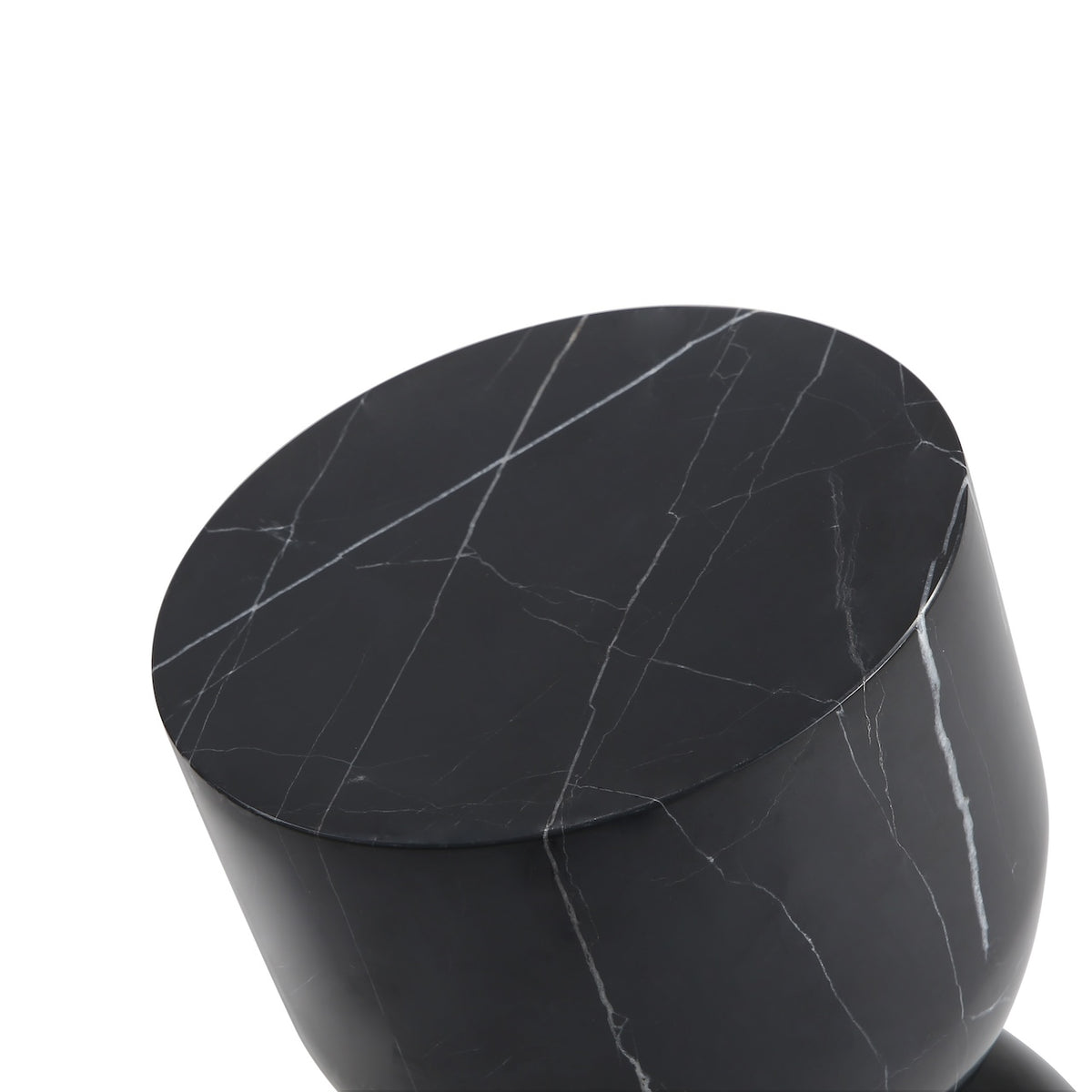 Hourglass Side Table - pinched-waist silhouette