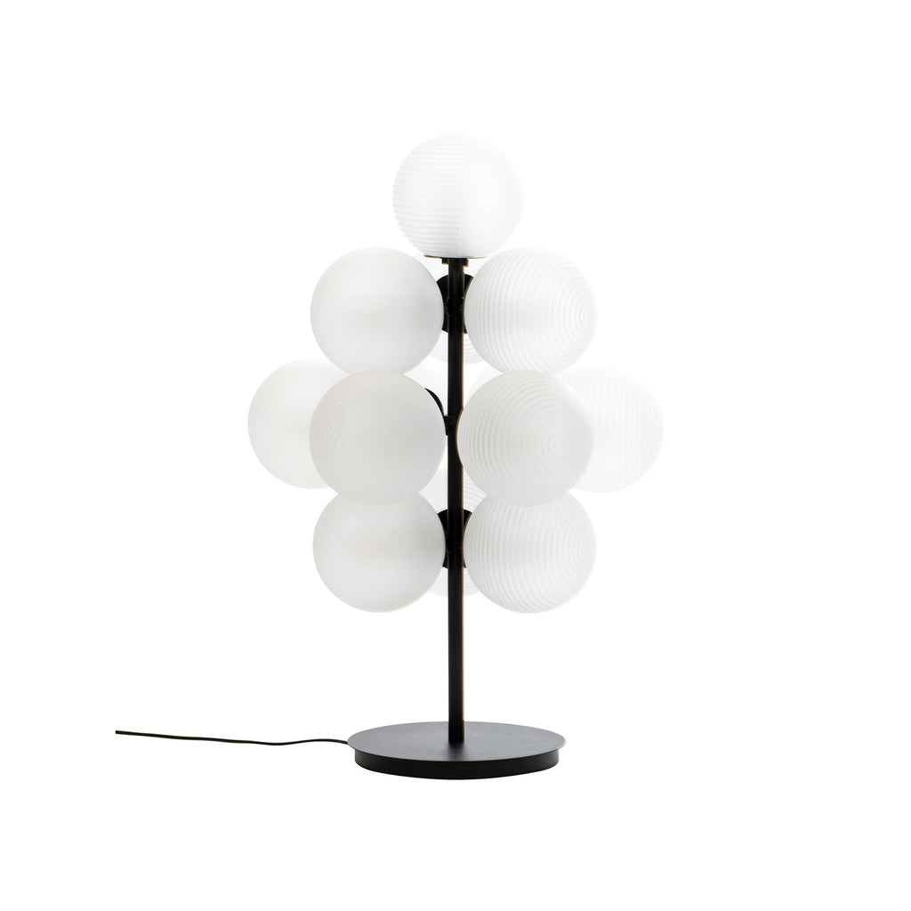 Stellar Grape Table Lamp - available in smoke grey, aubergine or white