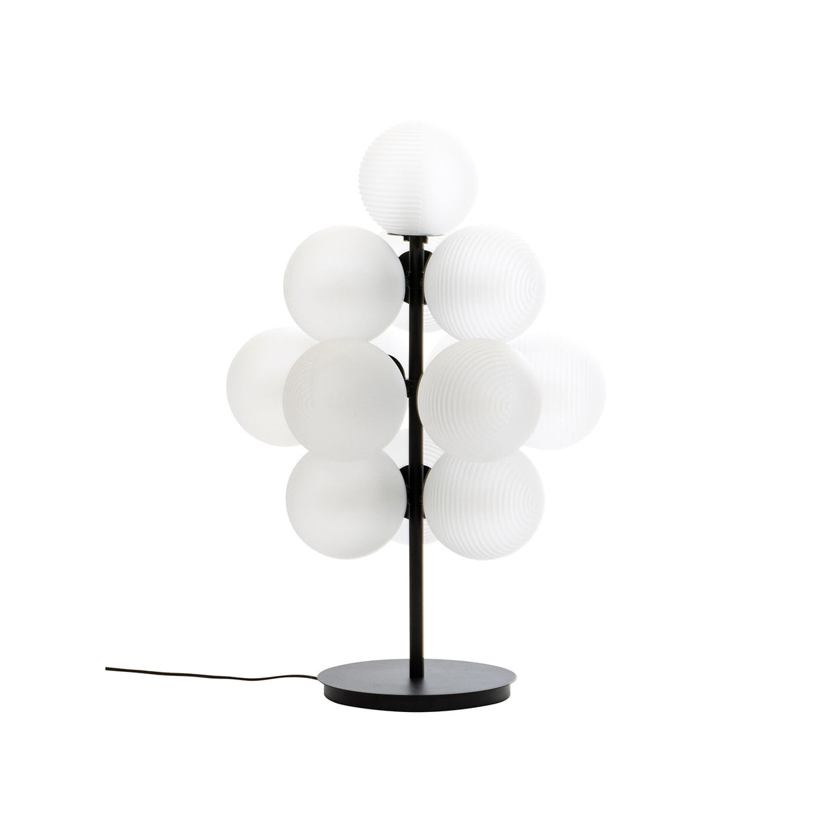 Stellar Grape Table Lamp - available in smoke grey, aubergine or white