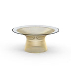 Platner Coffee Table - polished nickel, gold plated or gun black frame