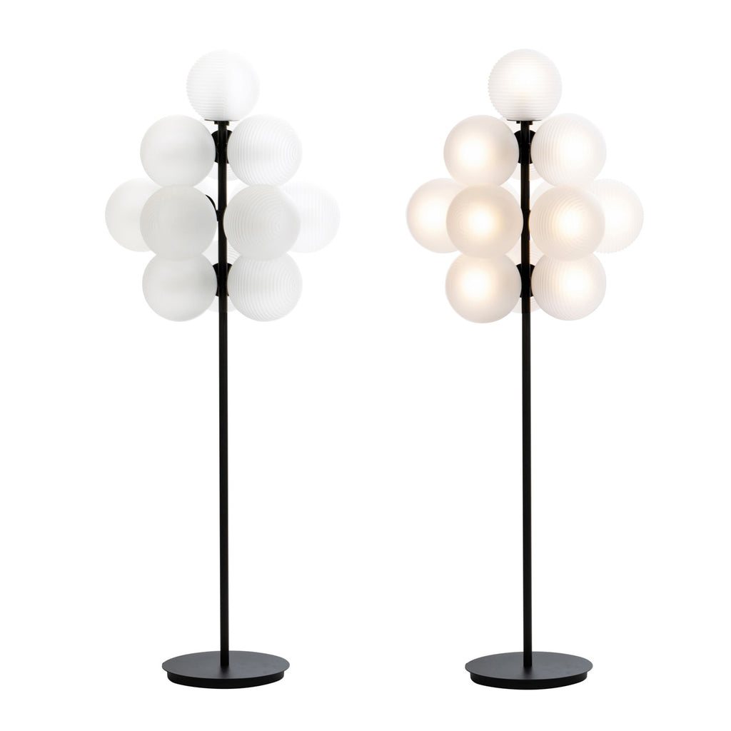 Stellar Grape Floor Lamp - soft, dimensional glow