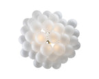 Cloud Chandelier - billowing arrangement of diffusing globe shades