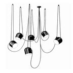 AMI Pendant Lamp - set of 6 in Black | Nue Modern