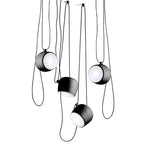 AMI Pendant Lamp - four heads in black | Nue Modern