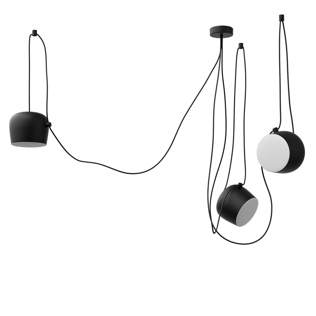 AMI Pendant Lamp - Set of 3 in Black