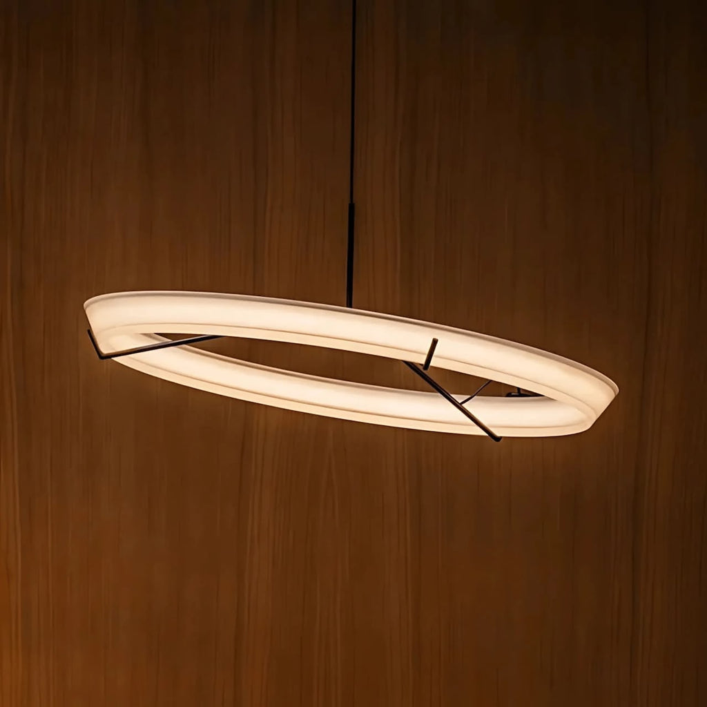 Veritas Pendant Lamp - flat shade version available