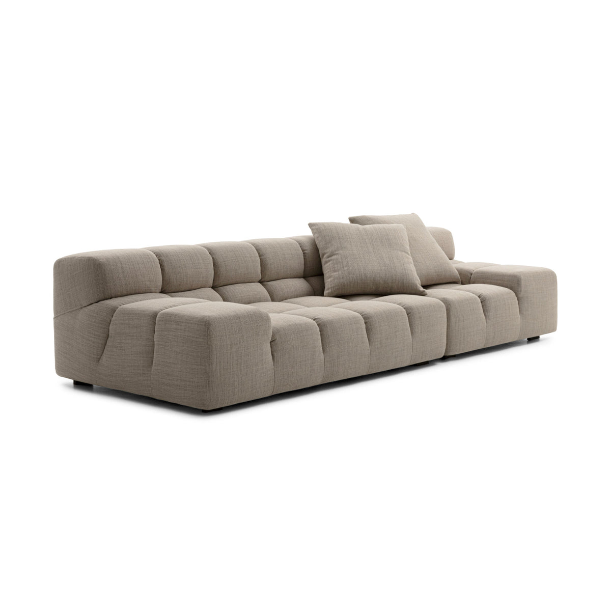 Tufty 3-Seater Sofa - Patricia Urquiola-inspired modular quilted sofa