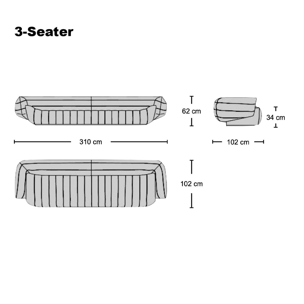 Dexter Sofa - contemporary sofa from Nue Modern