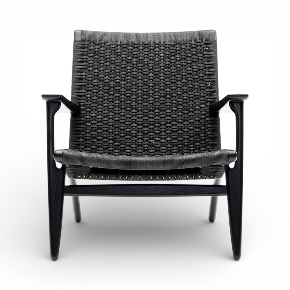 CH25 Lounge Chair - woven backrest
