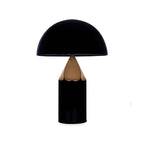 Atollo Table Lamp - Vico Magistretti-inspired lamp in cylinder, cone and dome geometry