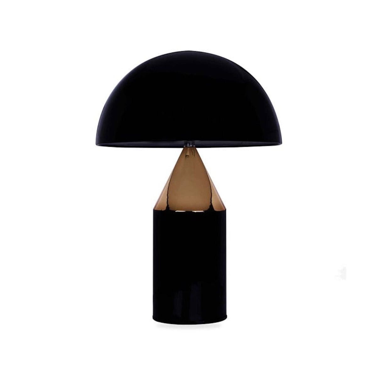 Atollo Table Lamp - Vico Magistretti-inspired lamp in cylinder, cone and dome geometry
