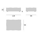 Extrasoft - XXL Seat Module - modular sofa piece from Nue Modern