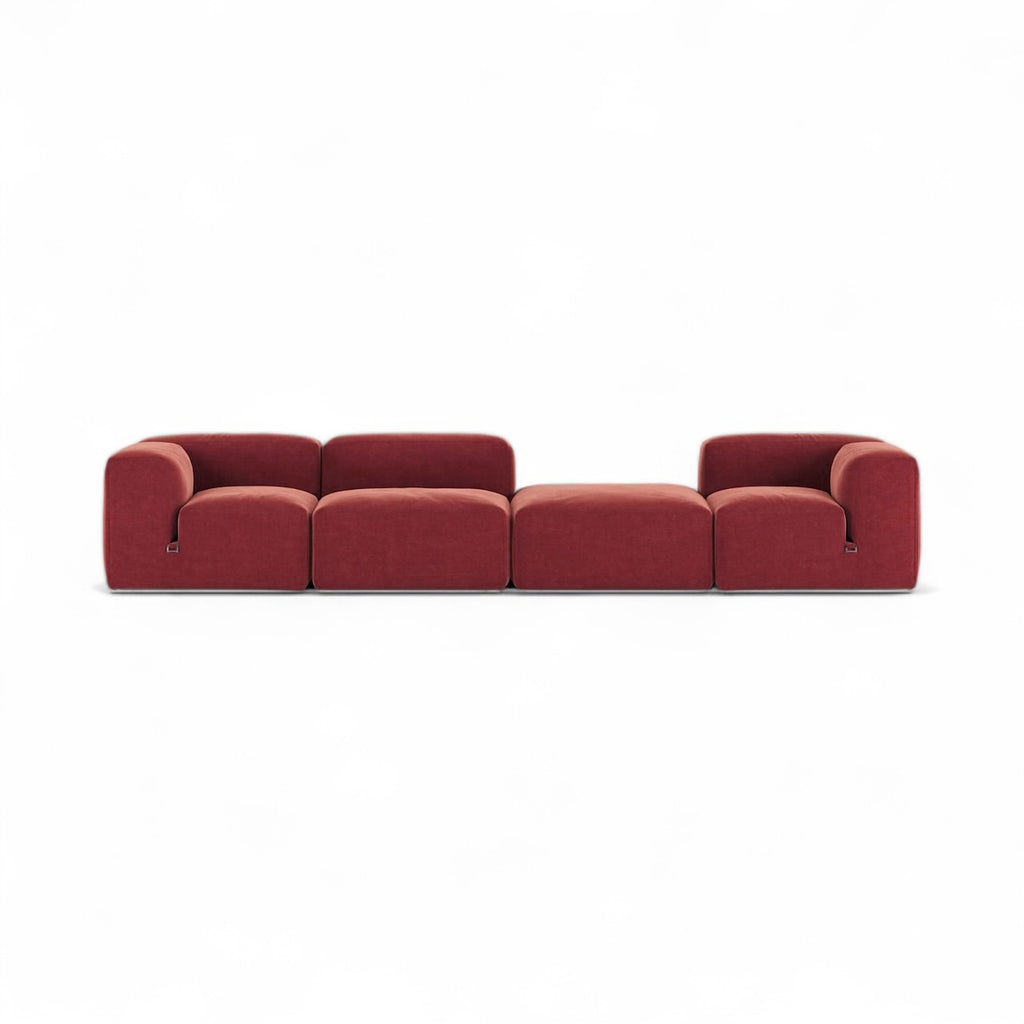Le Mura Sofa Comb 3 - end and armless modules in a low composition